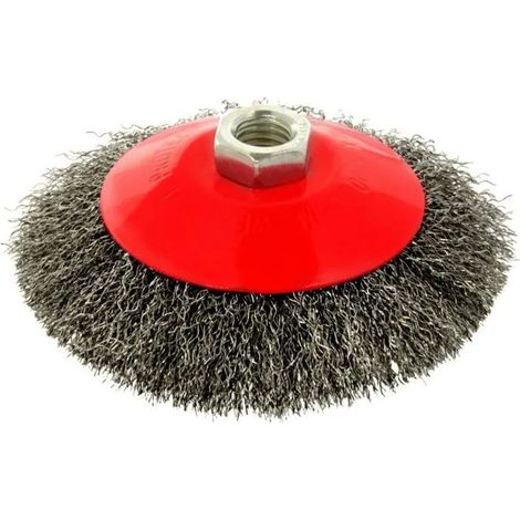Spazzola di filo geko wire brush acciaio temprato 125mm (1/3)