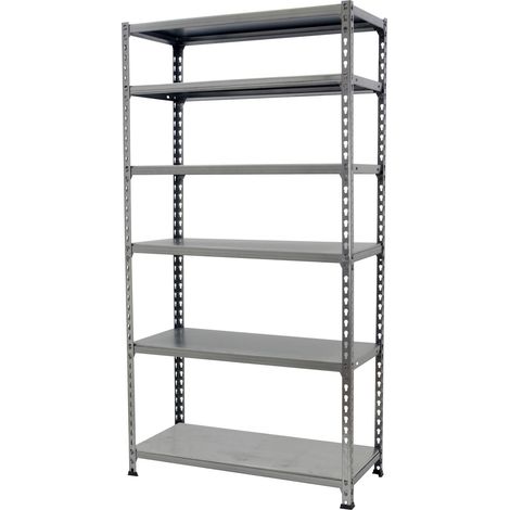 Simonrack Étagère Metal Grise 6 Niveaux 180kg (1/5)