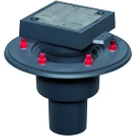 ACO Fermeture de nettoyage Finor S DN100 90 Degrés/ M125/ Fonte/Couvercle Remplissage béton, 5289.22.34