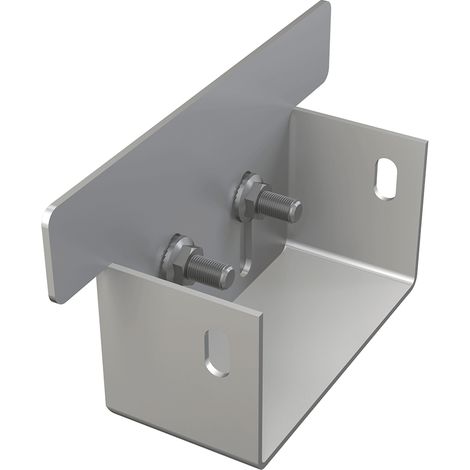 Alcadrain Endstück für Entwässerungsrinnen 100 mm, Edelstahl (1/2)