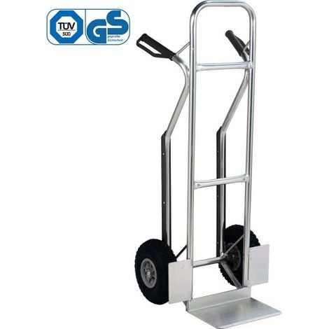 CARRELLO IN ALLUMINIO DOPPIO MANICO PORTATA 180 KG HT2106A (1/2)