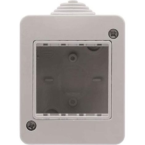 Zenit Boitier étanche IP40 2 modules 2CLA329110N1101 ABB N3291.1