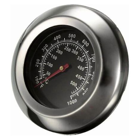 Thermomètre de cuisson en acier inoxydable 50-500 °C, thermomètre pour barbecue et fumoir, thermomètre pour four (1/4)