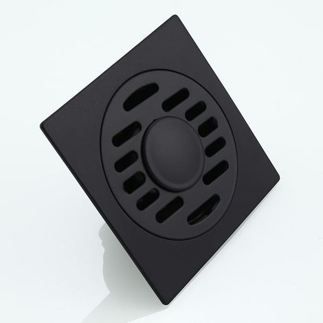 Bonde de douche anti-odeurs en acier inoxydable pour lavabo de salle de bain F (1/5)