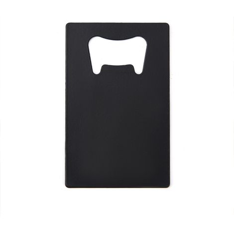 Ouvre-bouteilles - En Acier Inoxydable - Format Carte Bancaire - Pour Bière Et Soda - Lot De 1 (1/5)