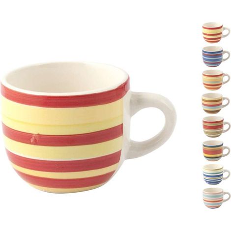 Tazza da caffé a righe