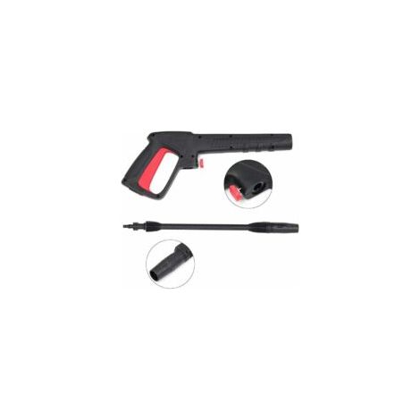 Pistola ad acqua ad alta pressione per la pulizia dell'auto AR/Black&Deck/Bosch AQTA, pistola ad acqua regolabile e schiumogena - Crezuo