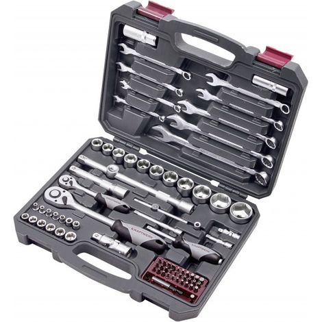 KRAFTWERK Linea Basic 1/2 1/4 set di bussole - 80 pezzi - 204.103.600