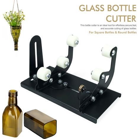 Coupe-Bouteille Universel pour Formes Carrées & Rondes – Kit DIY de Découpe et Ponçage du Verre (1/5)