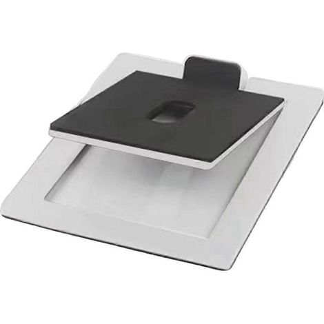 Enceinte Support Base Is Made pour Tabletop Enceinte Bottom Support avec Shock Absorption et Enhanced Son Quality Blanc (1/5)