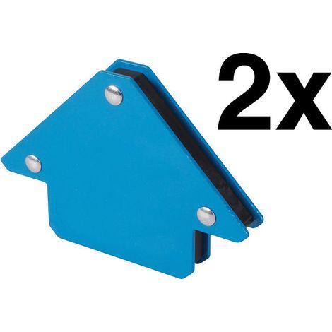 escuadra magnetica con iman para soldar 75 mm kit de 2 escuadras