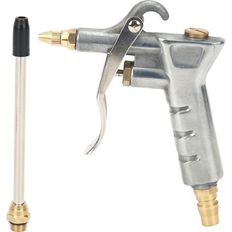 Fafeicy Pistolet de Soufflage de Poussière Industrielle, Pistolet à Air Comprimé en Alliage d'aluminium, Heavy Duty Blower de Économie d'énergie, Pistolet À Air/Poussière. (1/5)
