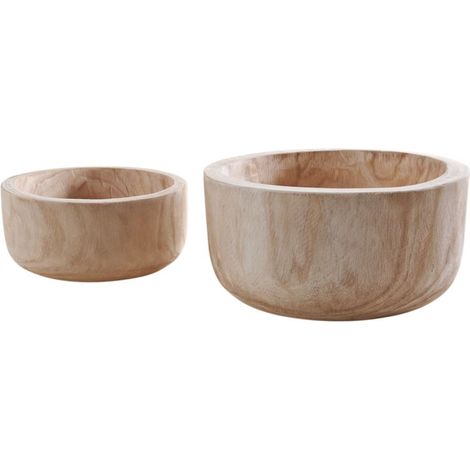 Corbeilles rondes en bois (1/2)
