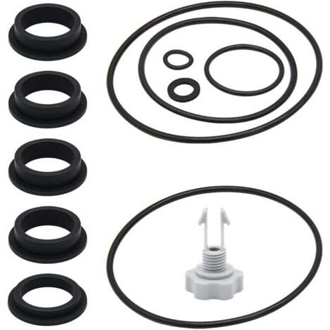 Green Mobility-Kit de joints toriques  25013 avec soupape de purge d'air. Pièce de rechange pour pompe de filtre à sable Intex. (1/4)