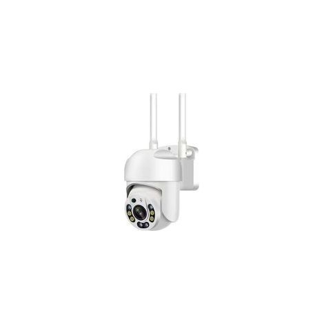 Caméra de surveillance interieur / exterieur Caméras de sécurité sans fil QX65 pour l'extérieur, caméras extérieures Wi-Fi 5G 5 GHz pour la sécurité de la maison, caméras de sécurité 355° avec alarme (1/5)
