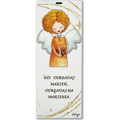 Le Graziose Cuadro pintado diciendo Sueños 6x15 cm Tamaño: 6x15cm SKU: ES0512407PL (1/5)