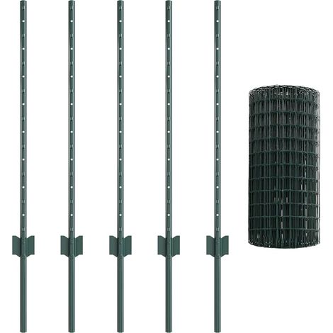 Maison Exclusive - Geschweißter Drahtzaun 10 x 0,8 m (B x H)