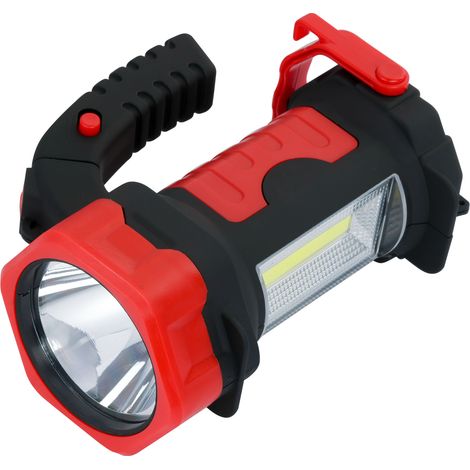 Linterna LED recargable Cargador USB qualitat 3WCOB+3WLED calidad Vorstahl (1/5)