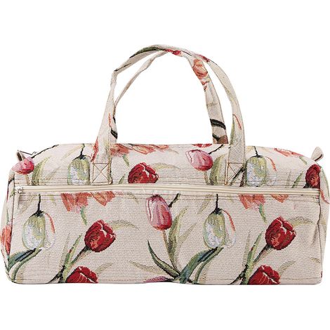 Eosnow Haushalt Stoff Handwerk Stricknadeln Aufbewahrung Pullover gewebt Organizer Tasche Rose