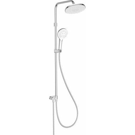 Primaster Kopfbrausesystem Water Jet Handbrause 3 Strahlarten Verchromt (1/2)