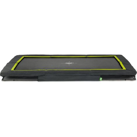 EXIT - Silhouette Ground Sports Trampoline 214x305cm - Black (12.90.70.00)