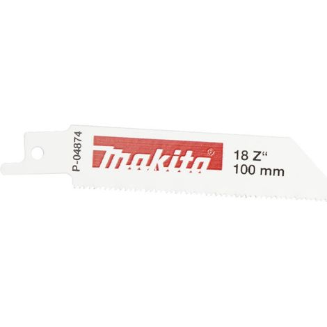 Makita Reciproblatt BIM 100/18Z 80 mm, Metall 1,5-4mm, 0,9mm, 5 Stk.