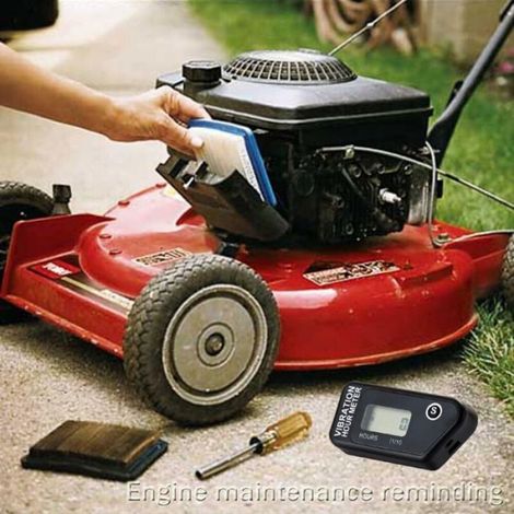 Numérique Vibration Compteur d'Heure Complet Imperméable À L'eau Réinitialisable Vibration Compteur d'Heures Sans Fil pour Toutes (1/4)