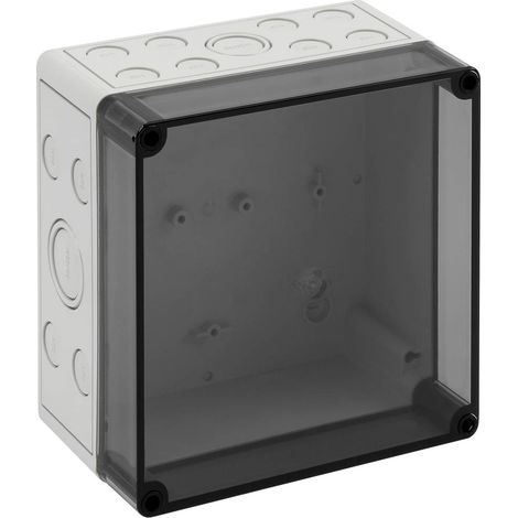 Coffret d'installation Spelsberg TK PC 1818-11-TM 13750701 gris clair 180 x 182 x 111 Polystyrène, Polycarbonate, Polyu (1/2)