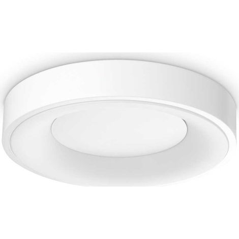 Ideal Lux PLANET Semi-plafonnier LED intégré blanc 1550Lm 3000K