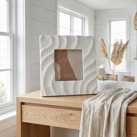 Sandy Beach Textured Photo Frame (1/2)