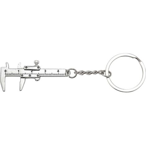 Useful Mini Vernier Caliper Tool Pendant Slides Key Chain 10CM-- (1/5)
