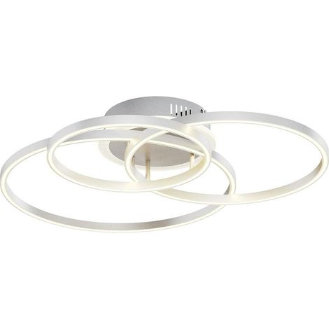 [GEBRAUCHT] B-Ware Lindby Smart Tula Led Deckenlampe Deckenlampe Lampe Leuchte Licht 40 W Alu Nic774