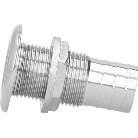 Bouchon de Drainage d'eau Résistant à la Corrosion en Acier Inoxydable 316, 1 Pouce, Raccord à Travers la Coque pour Bateau Marin, Yacht (1/5)