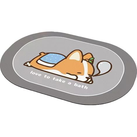 Alfombrilla de baño suave y antideslizante para la ducha. (1/5)