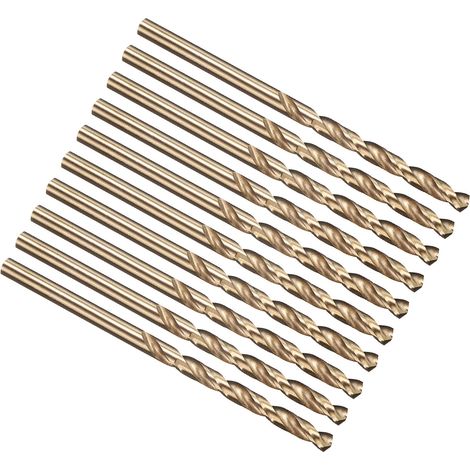 Lot de 10 Foret Hélicoïdal 3.8mm Forets à Métaux à Haute Dureté (1/5)