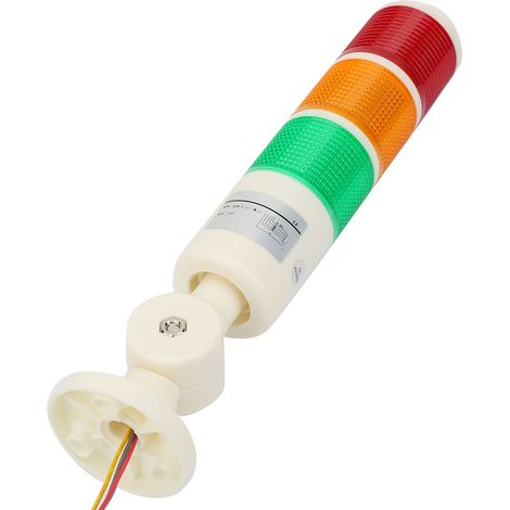 Rote/Grüne/Orangefarbene LED-Warnanzeige für CNC-Maschinen, 24 V DC (1/5)