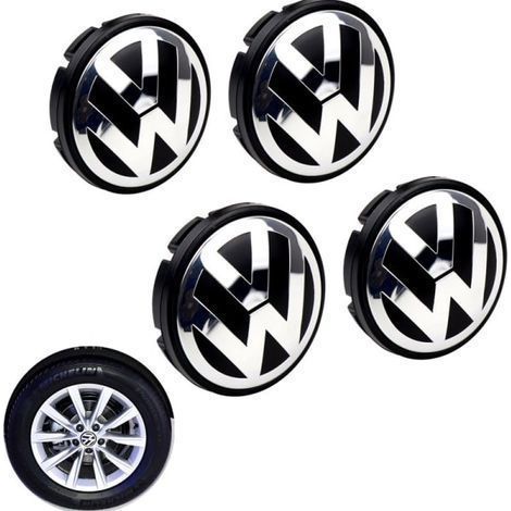 enjoliveurs de jante avec logo VW de 56 mm (1/3)