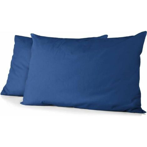 home-linge-passion Kopfkissenbezüge Mikrofaser Blau 50x70 cm