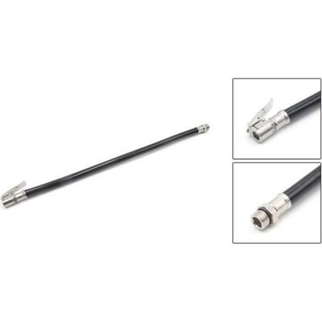 colliez souple sur air pneus Pneus Gonfleur Chuck flexible caoutchouc pour moto Voiture (1/2)