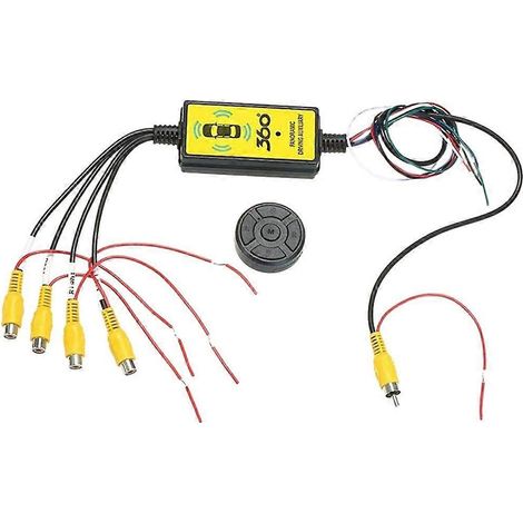 Adaptateur pour caméra de voiture AHD pour améliorer la visibilité nocturne et éliminer les angles morts