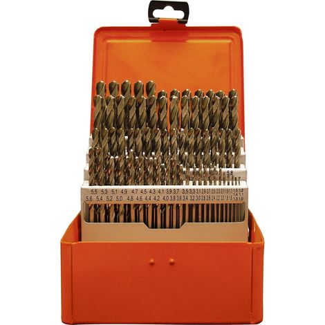 Projahn Bohrerkassette DIN 338 HSS-Co 50-tlg. 1-5,9/0,1 mm SPEED (1/4)