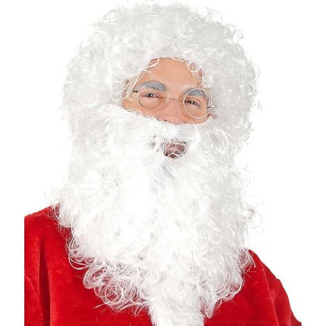 Barbe Avec Perruque Blanche Pour Costume Du Père Noel Taille Unique (1/3)
