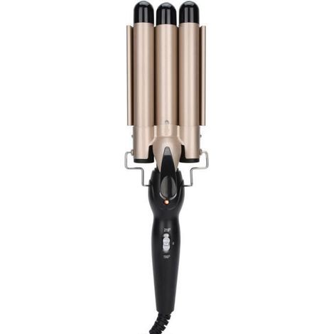 Fer à friser - - 3 barils - Réglable - Chauffage rapide - 210°C max (1/3)