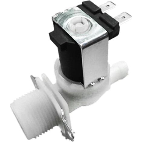 Électrovanne d'eau pour vanne 220 V/12 V/24 V entrée électrique électrovanne eau pour machine à laver et lave-vaisselle 3/4" filetage extérieur (1/5)