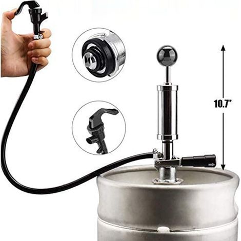 Pompe à bière type D de 4 pouces, distributeur type S, pompe à bière pour pique-nique et fête (1/5)
