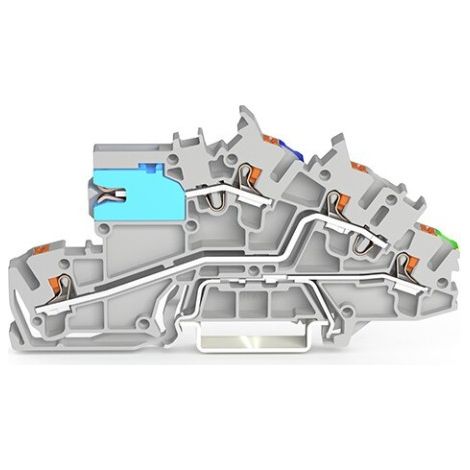 WAGO GMBH & CO. KG INSTALLATIONSETAGENKLEMME 2203-7641
