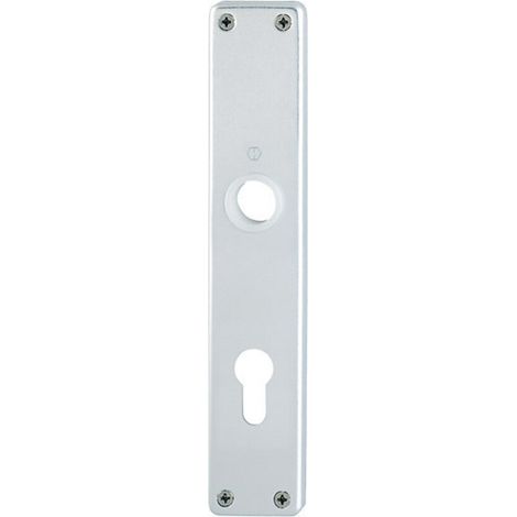 HOPPE ZT-Langschild London,202SP,PZ,E72 sichtbar verschraubt naturfarben eloxiert (1/3)