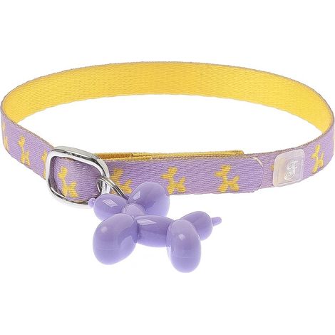 Collare regolabile per gatti linea Motif modello Balloon Dog con charm (1/2)