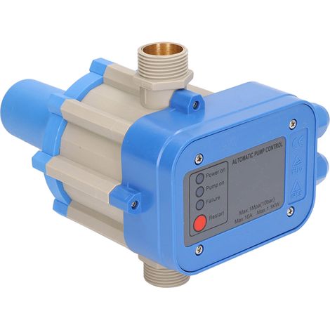 Wasserpumpen-Druckregler, 1,5–3,0 bar, wasserdicht, einstellbar, blaugrau, 110–120 V, 0,75 kW (1/5)