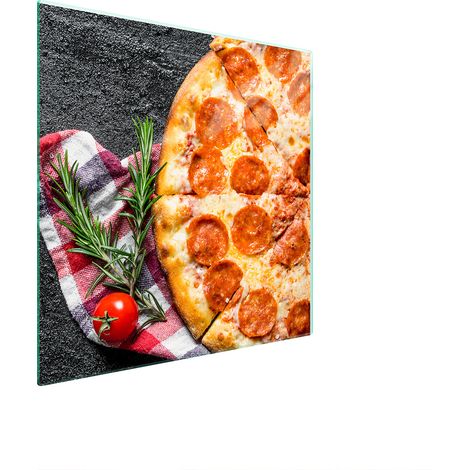 PLACA PROTECTORA DE VIDRIO PARA ESTUFA 50x52 PIZZA (1/5)